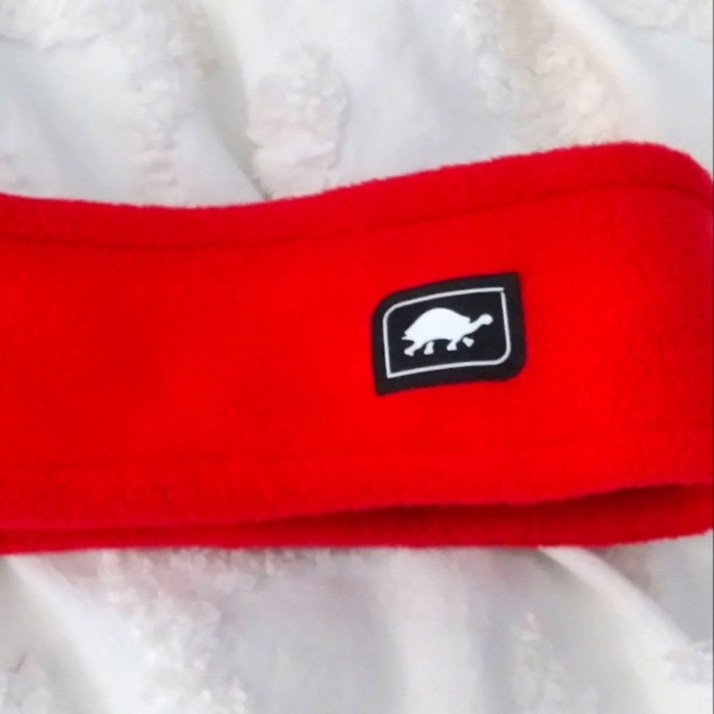 red warmth headband